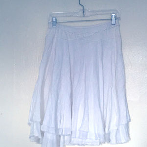 Guess jeans white skirt